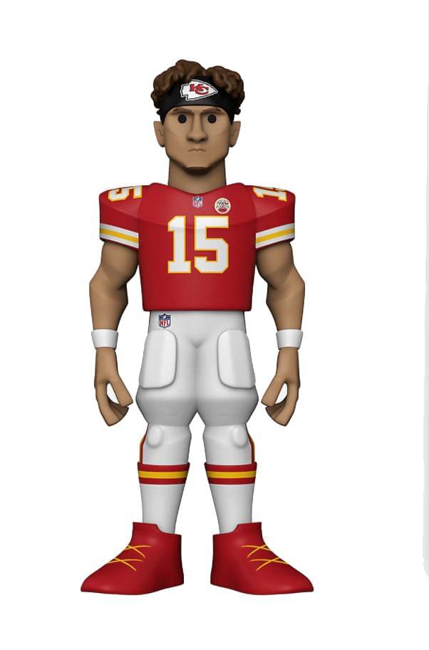 Kansas City Chiefs NFL Funko Gold 12 Inch Vinyl Figure | Patrick Mahomes - Red